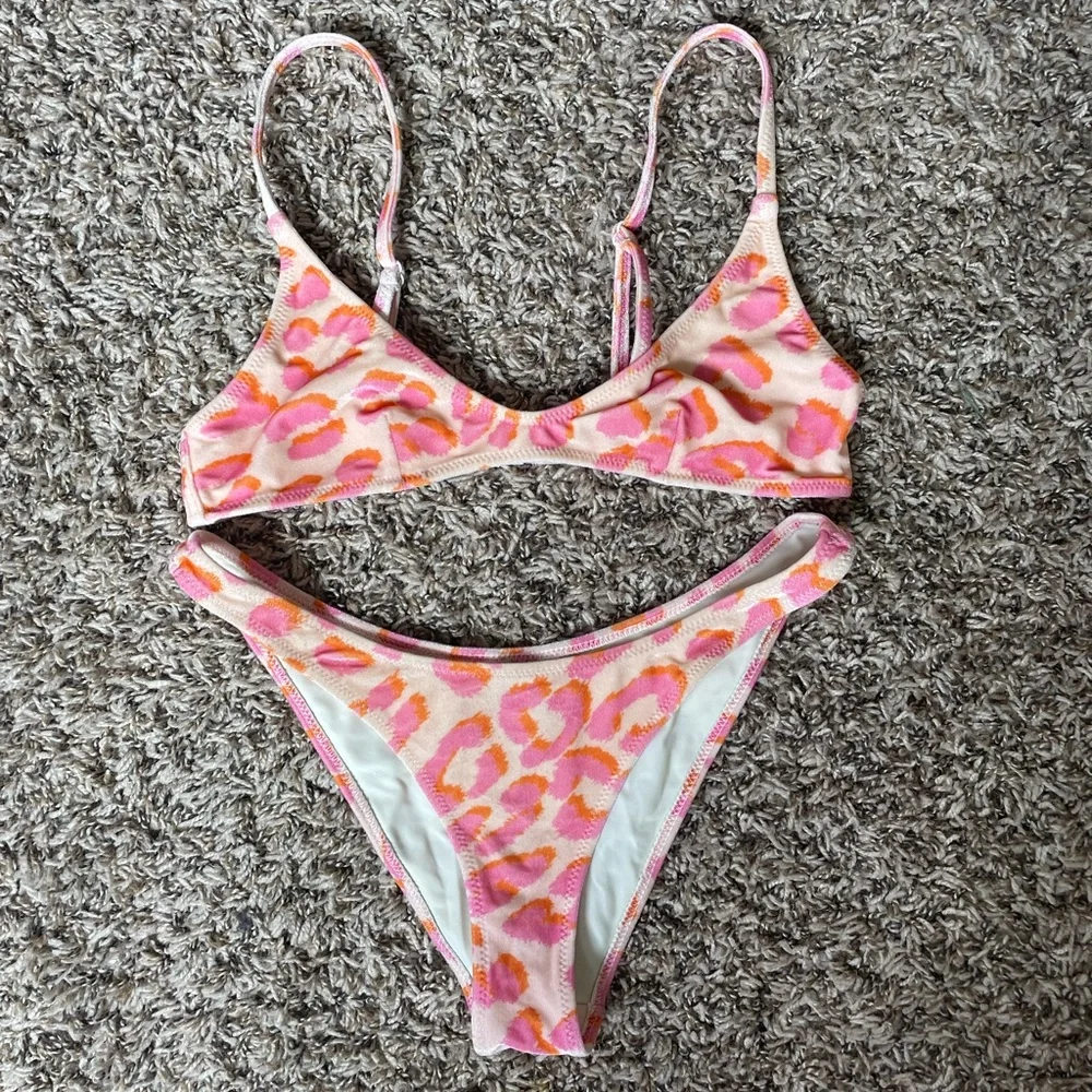 Triangl Cheetah Print Bikini - Picture 1 of 5